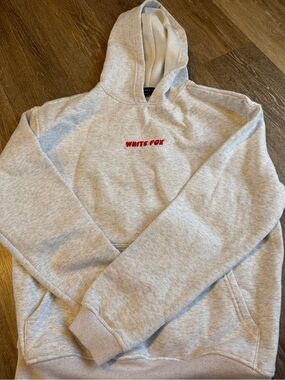white fox hoodie